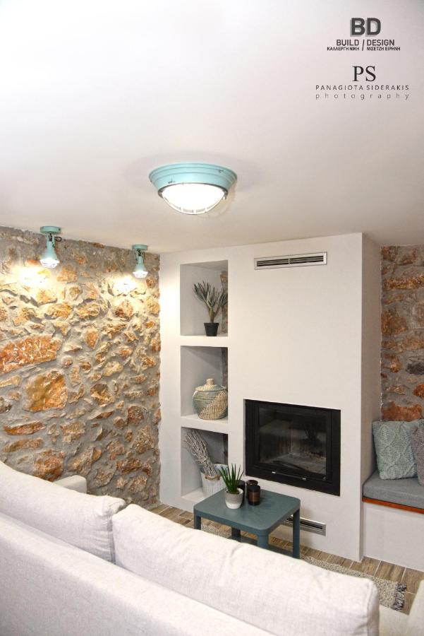 Pyrgos Houses And Restaurant Avgonima ภายนอก รูปภาพ