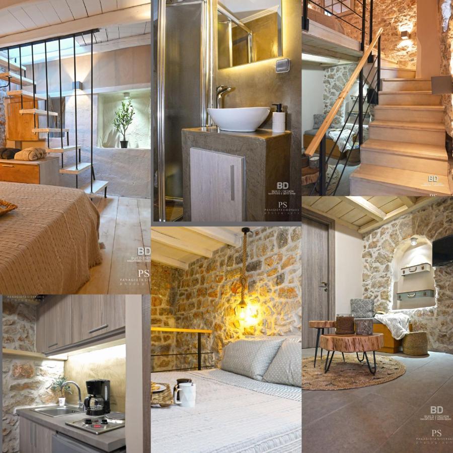 Pyrgos Houses And Restaurant Avgonima ภายนอก รูปภาพ