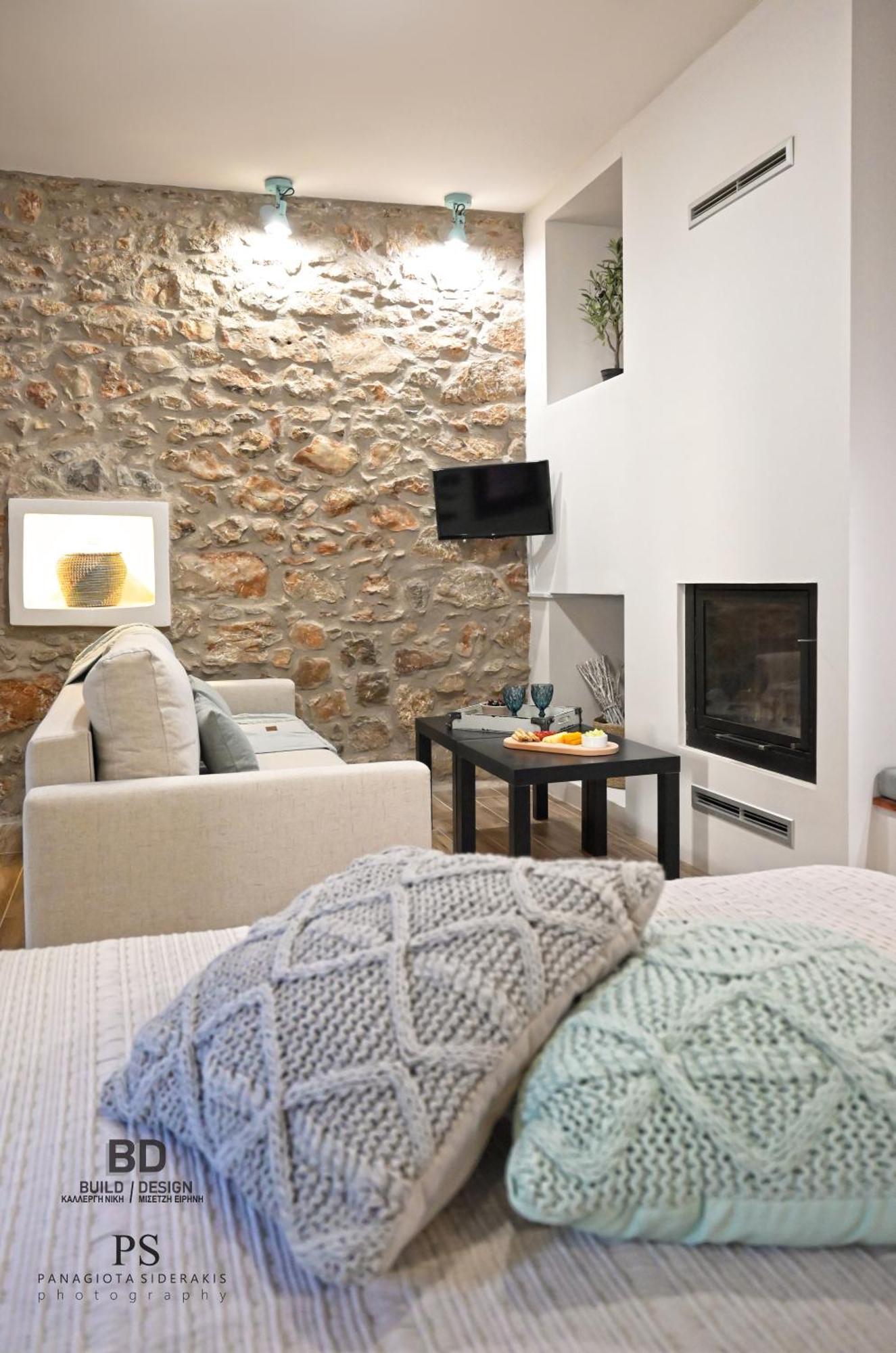 Pyrgos Houses And Restaurant Avgonima ภายนอก รูปภาพ